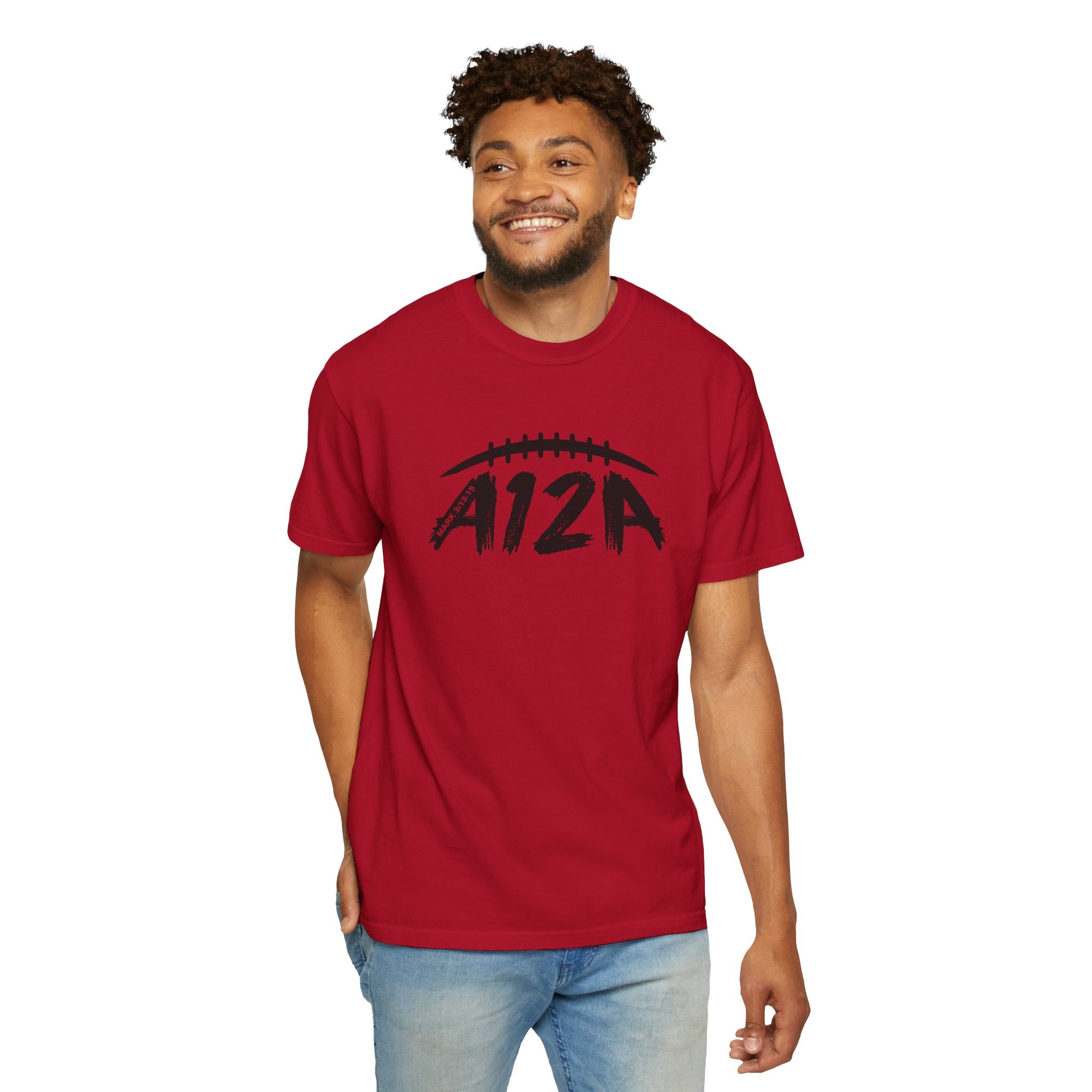 Black A12A T‑Shirt — Trust God’s Process