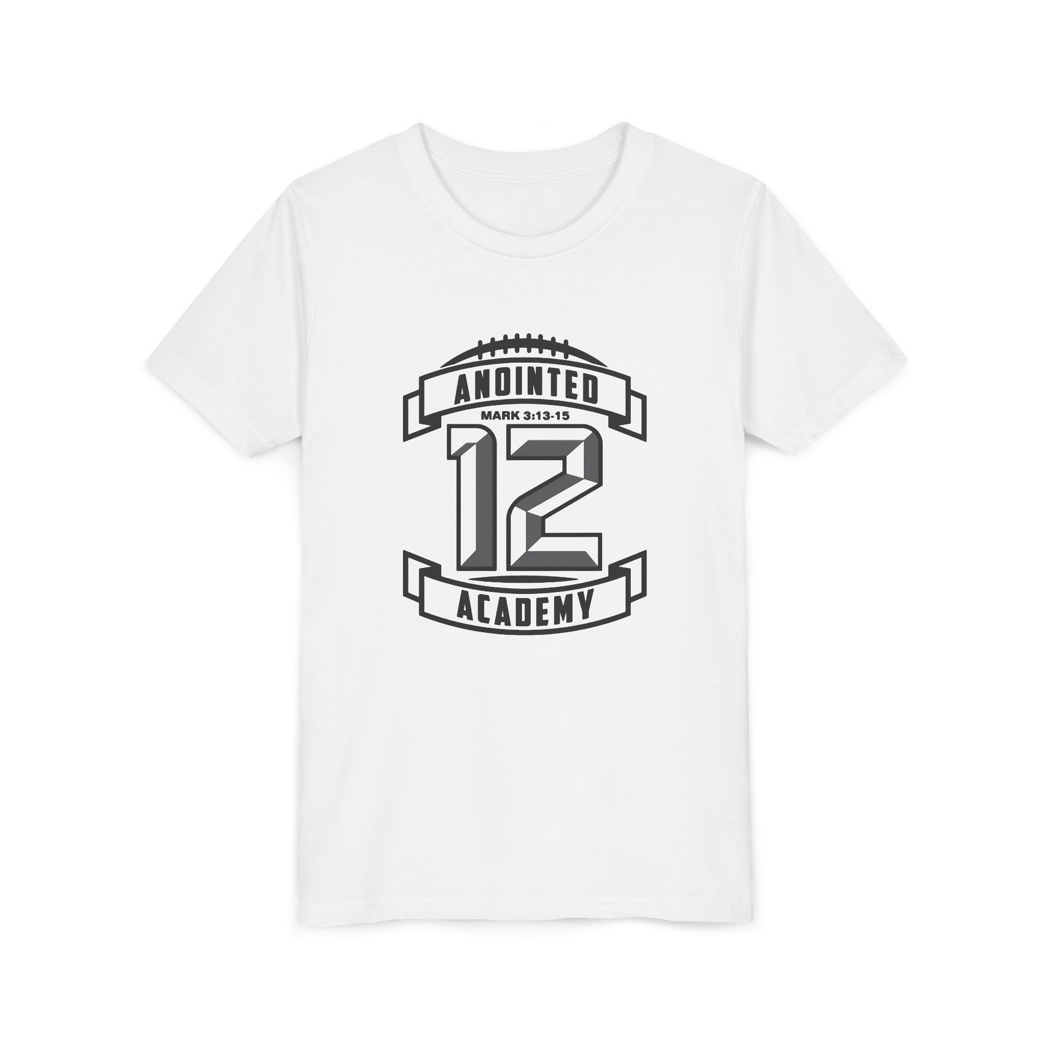 Youth Tee - Original Black Anointed 12