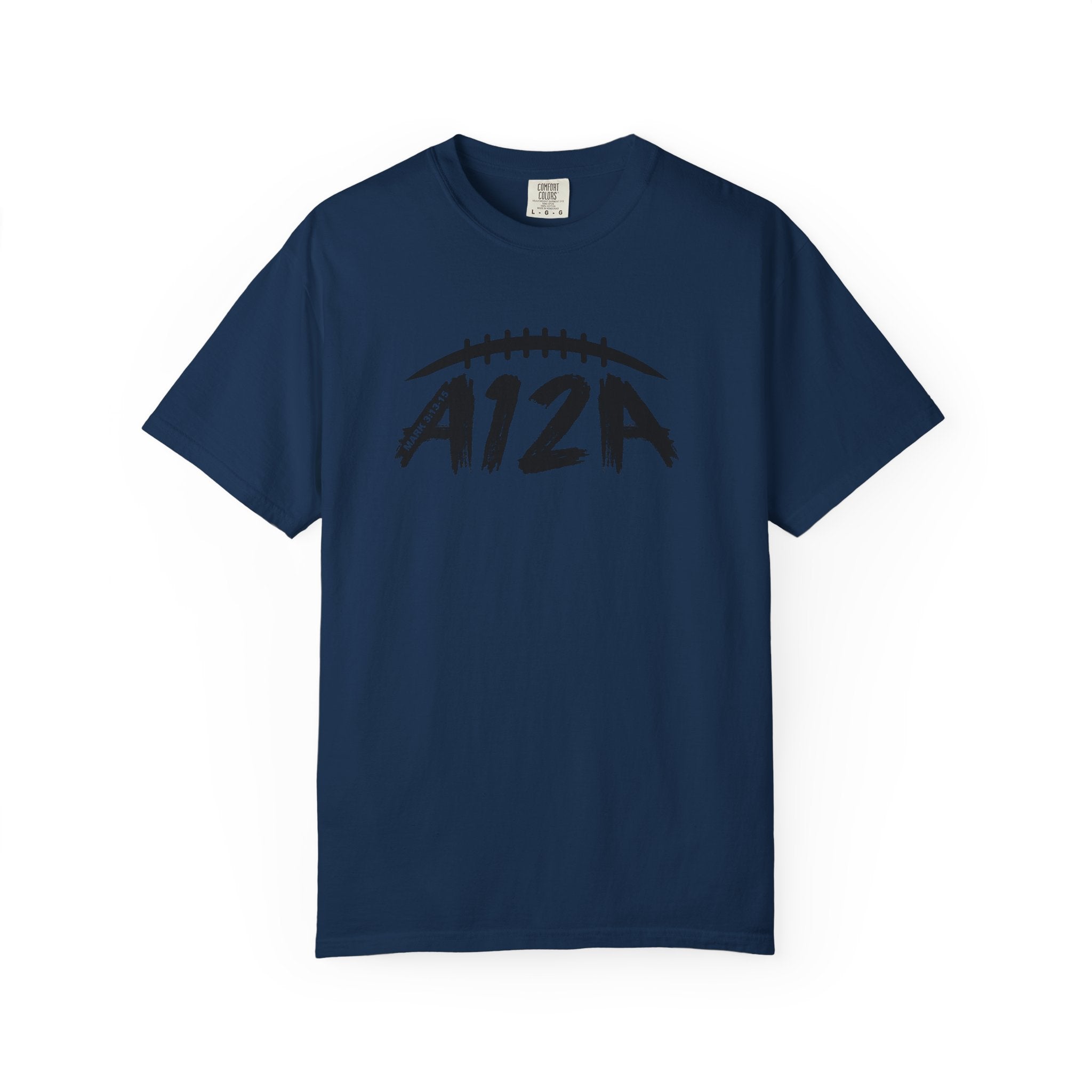 Black A12A Logo Adult T