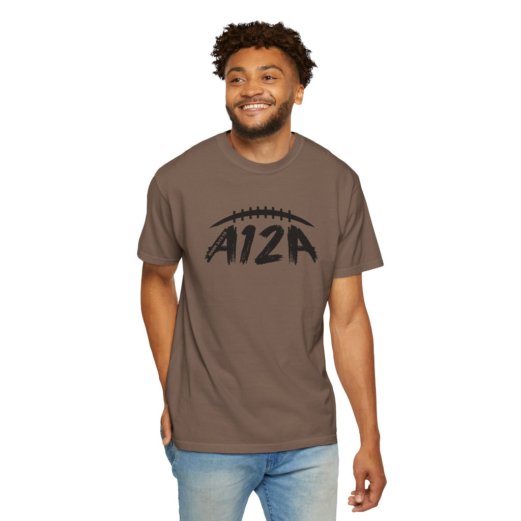 Black A12A T‑Shirt — Trust God’s Process