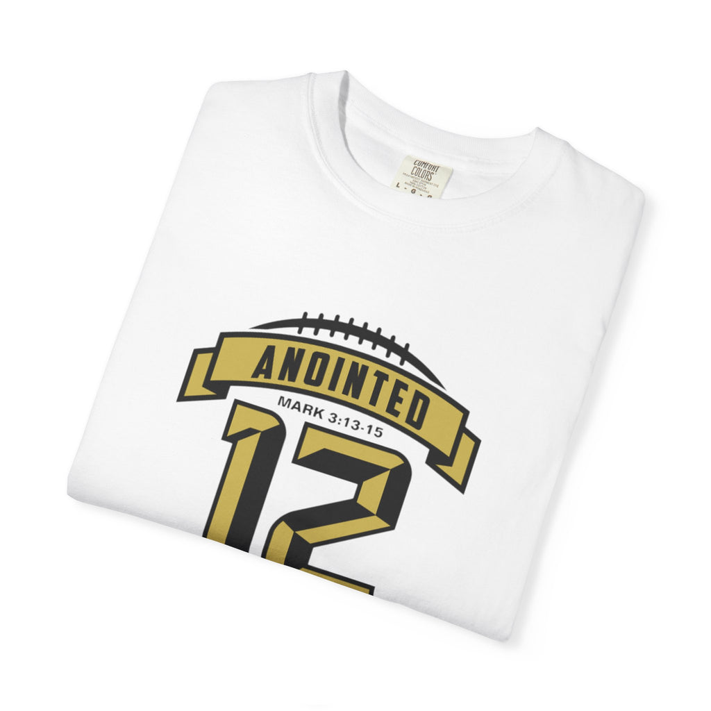 Original Black/Gold A12A T‑Shirt — Trust God’s Process