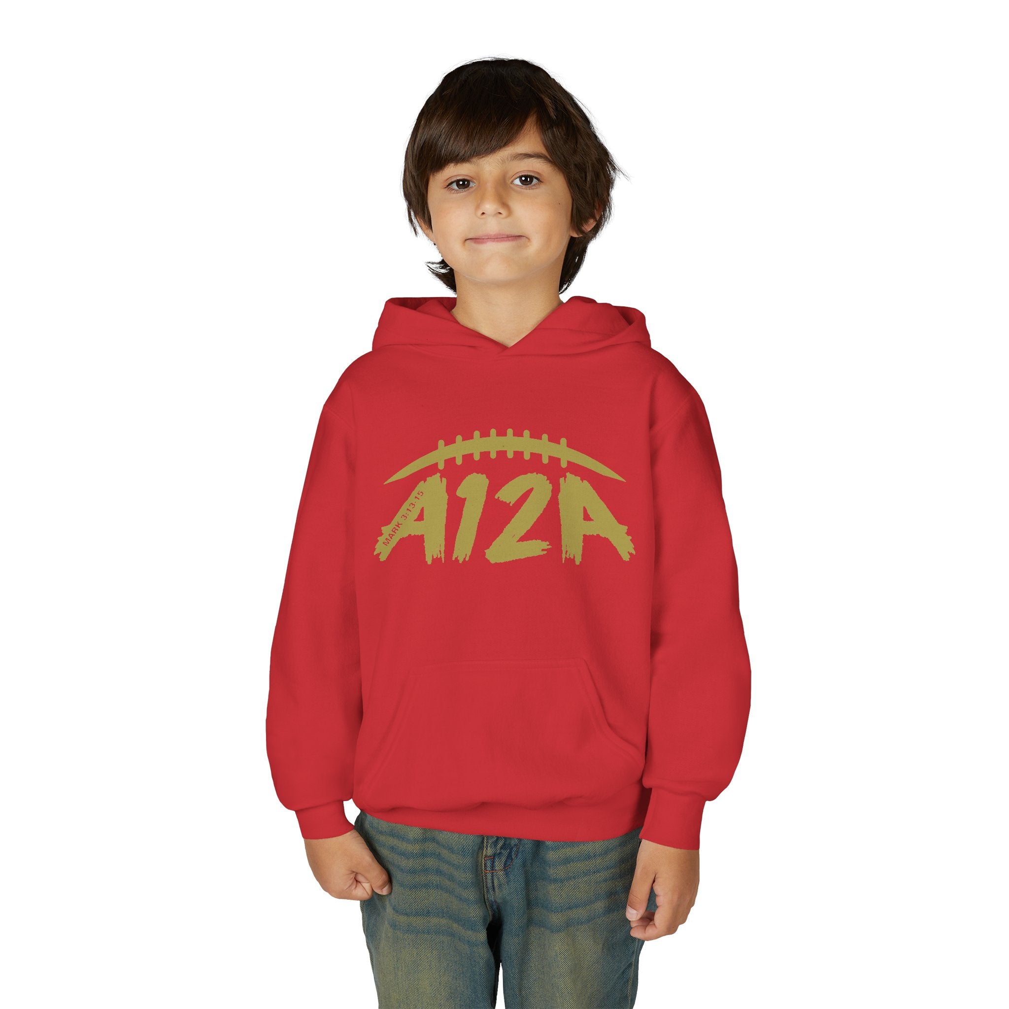 Youth Hoodie- A12A Gold