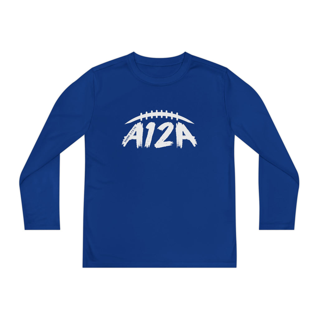 A12A Logo Long Sleeve Youth Dry Fit
