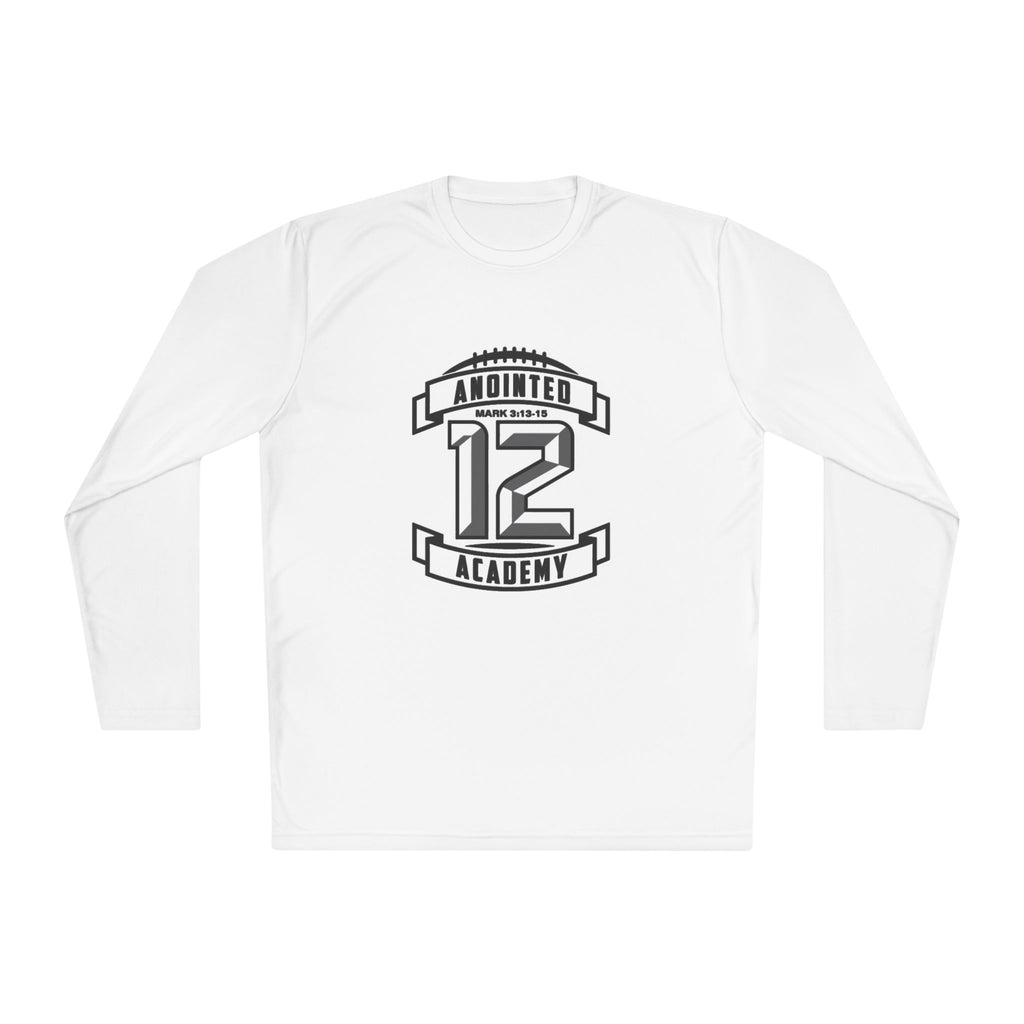 Black A12A Original Logo Long Sleeve Adult Dry Fit