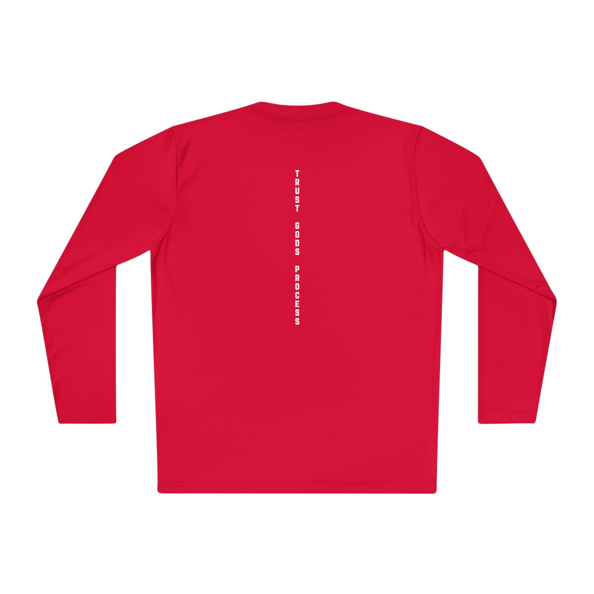 White A12A Logo Long Sleeve Adult Dry Fit