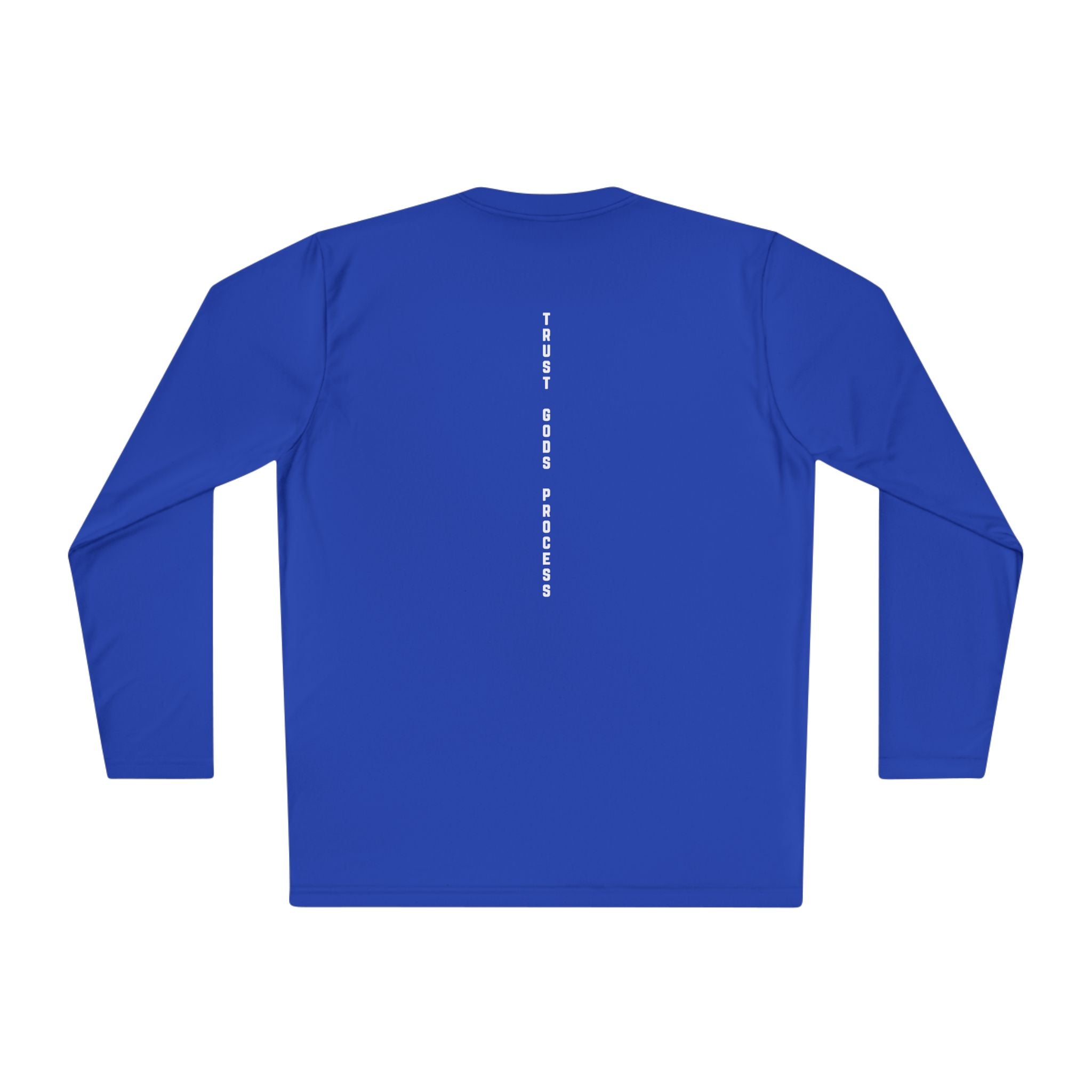 White A12A Logo Long Sleeve Adult Dry Fit