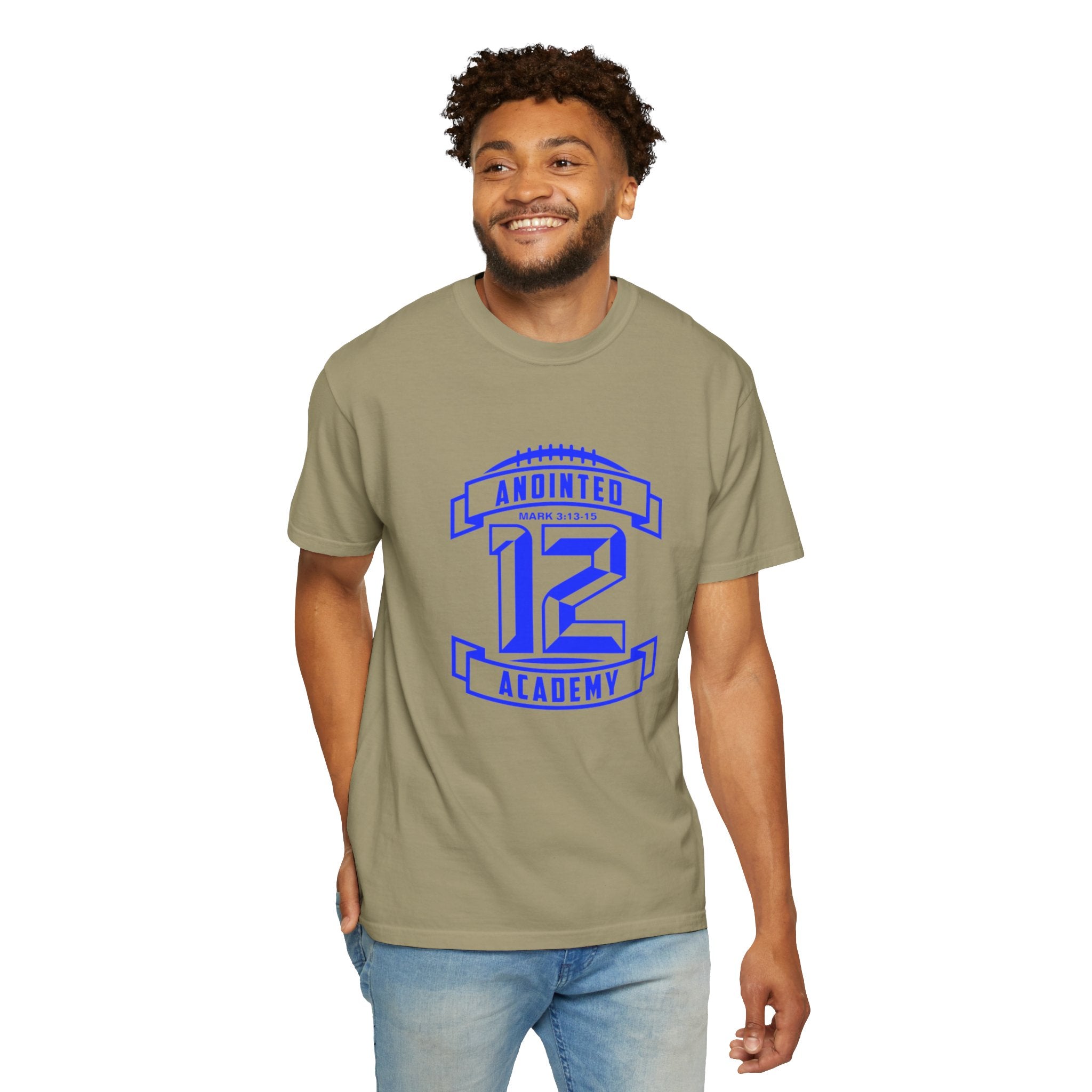 Original A12A Blue T‑Shirt — Trust God’s Process