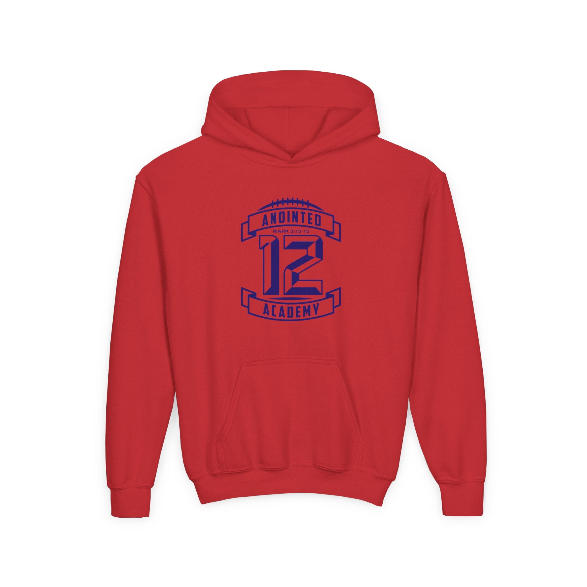 Navy A12A Original Logo Youth Hoodie