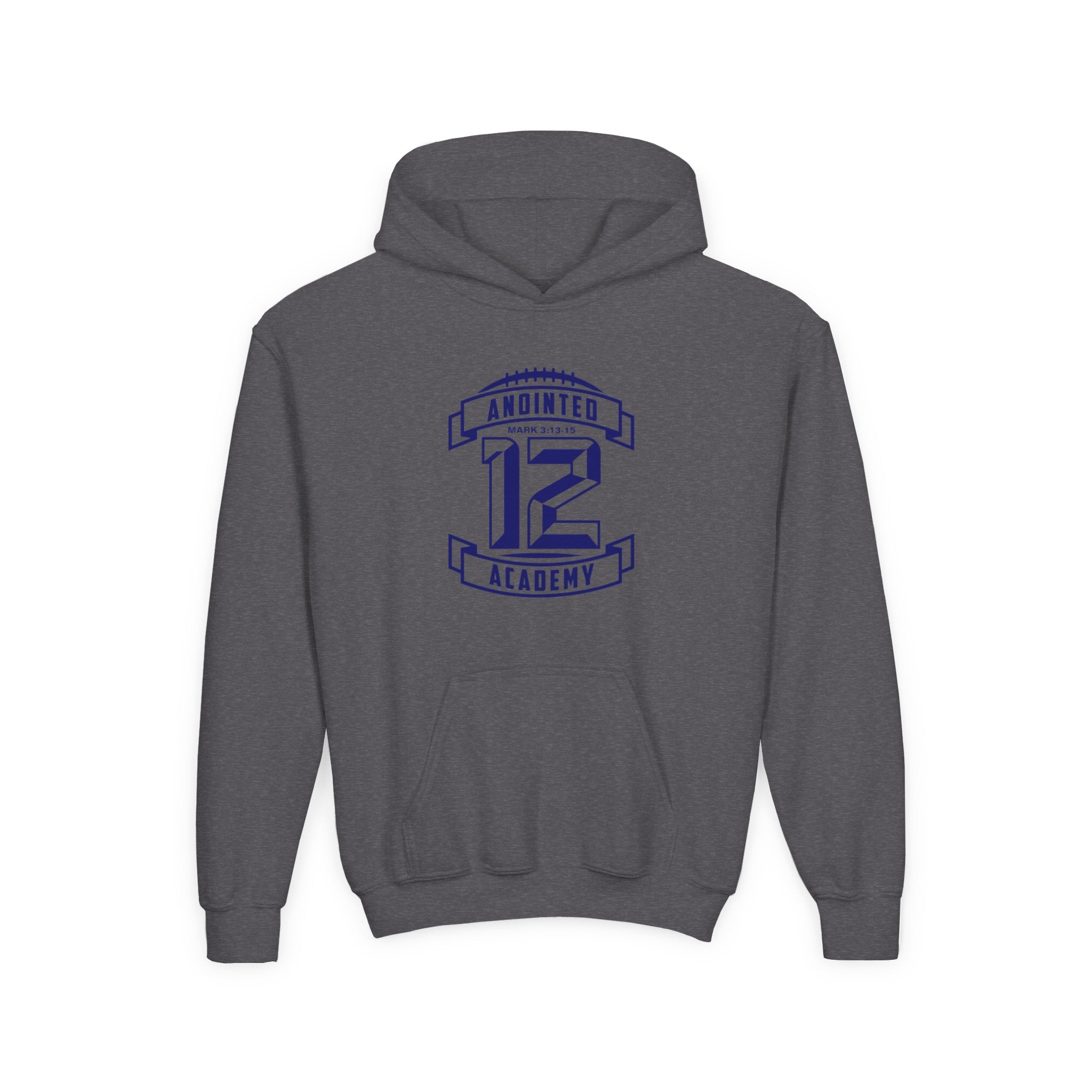 Navy A12A Original Logo Youth Hoodie