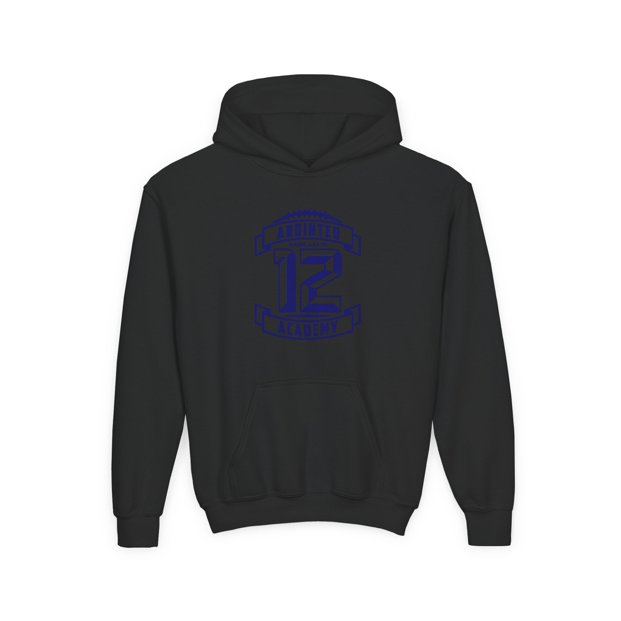 Navy A12A Original Logo Youth Hoodie