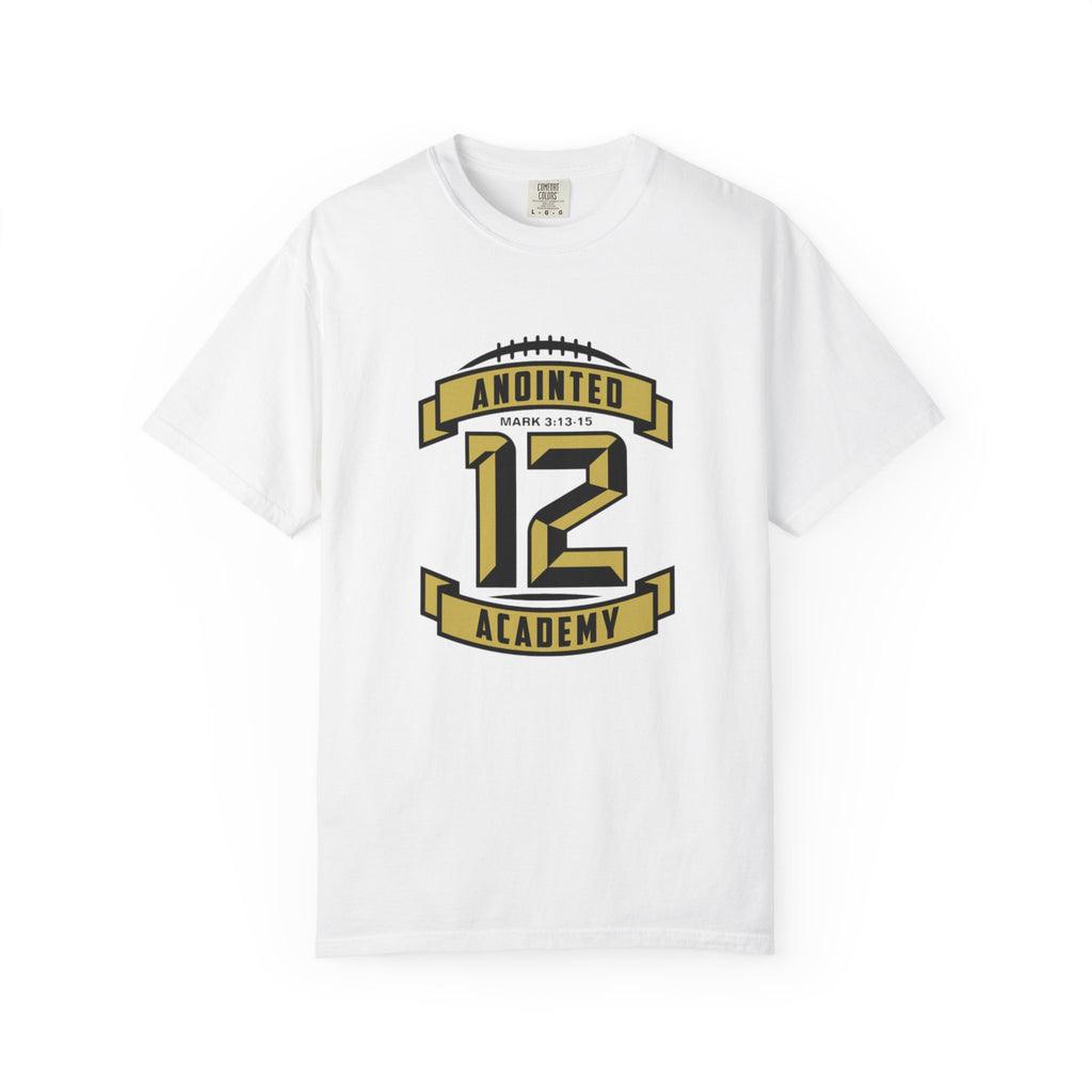 Original Black/Gold A12A T‑Shirt — Trust God’s Process