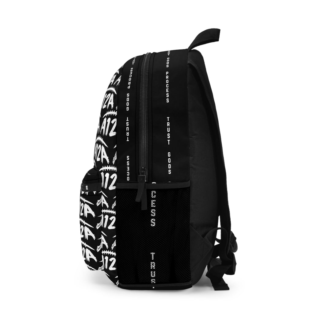 White A12A Black Backpack