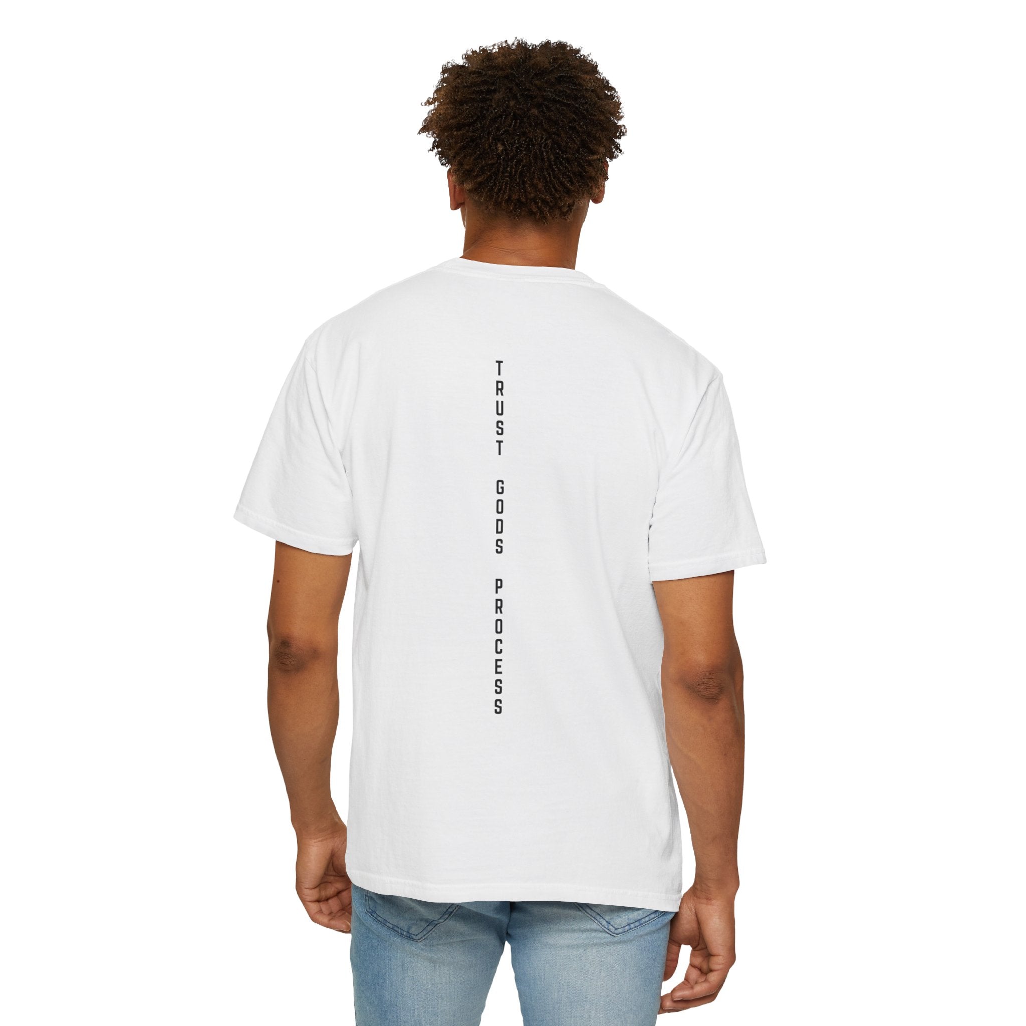 Black A12A T‑Shirt — Trust God’s Process