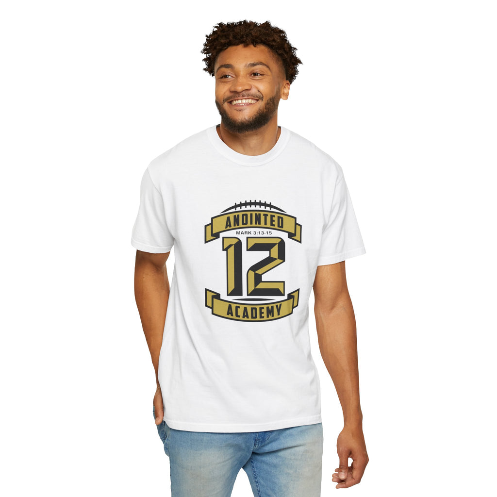 Original Black/Gold A12A T‑Shirt — Trust God’s Process