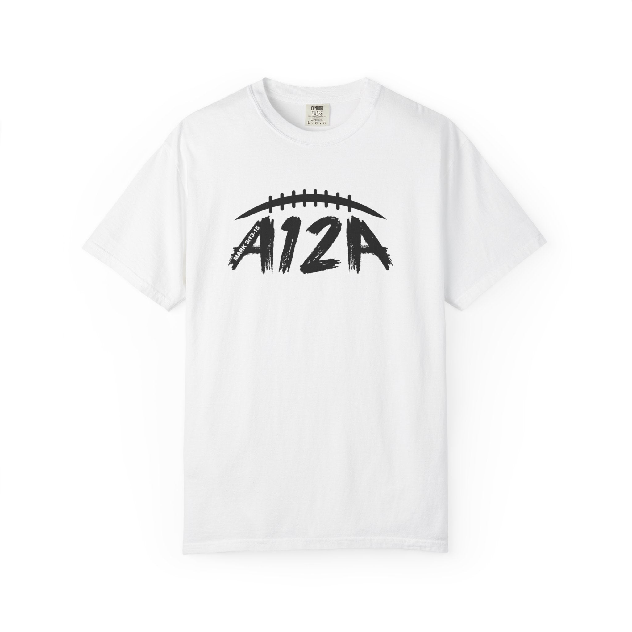 Black A12A T‑Shirt — Trust God’s Process